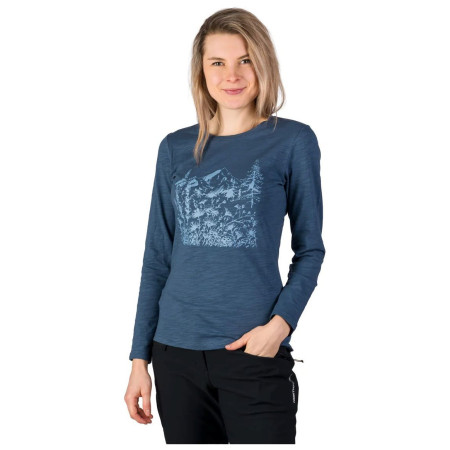 T-shirt femme Northfinder Mayt bleu foncé inkblue