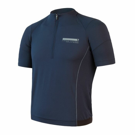 Maillot vélo homme Sensor Coolmax Entry bleue Deep Blue