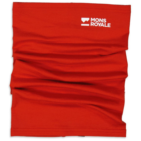 Cache-cou Mons Royale Daily Dose Merino Flex 200 Neckwarmer rouge Retro Red