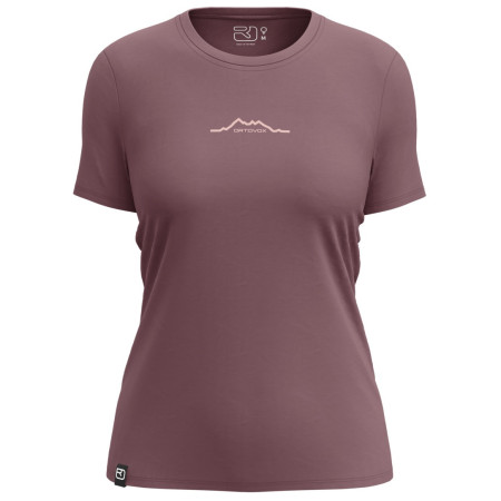 T-shirt femme Ortovox 150 Cool Mountain T-Shirt violet foncé / rose Chestnut