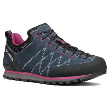 Bottes randonnée femme Scarpa Crux Gtx Wmn bleu / rose Ombre Blue-Cherry