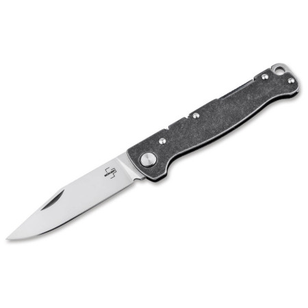 Couteau suisse Boker Atlas Backlock Clippoint gris