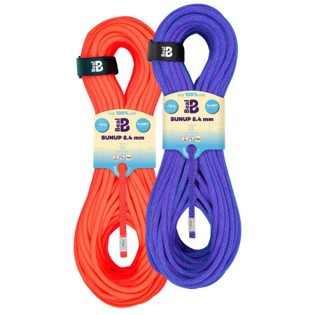 Corde Beal Sunup 2x50 m violet / orange PURPLE-ORANGE