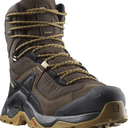 Chaussures randonnée homme Salomon Quest Element Gore-Tex noir / brun Delicioso / Black / Dull Gold