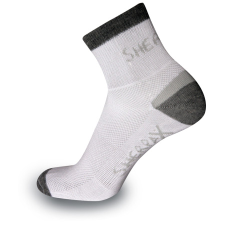 Chaussettes SHERPAX Olympus blanc / gris Gray/White