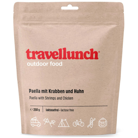 Repas déshydraté Travellunch Paella sans lactose 250 g