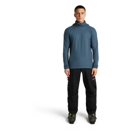 Sweat-shirt homme Icebreaker Men Mer 400 RealFleece Grid Pulover Hood