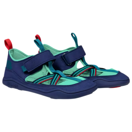 Sandales enfant Affenzahn Vegan Breezy turquoise / bleu Octopus