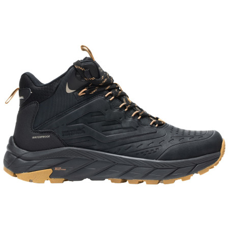 Chaussures montantes de trekking pour hommes Regatta Derino Mid noir Black/Rubbr