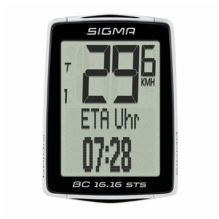 Compteur vélo Sigma BC 16.16 STS/CAD bezdrátový