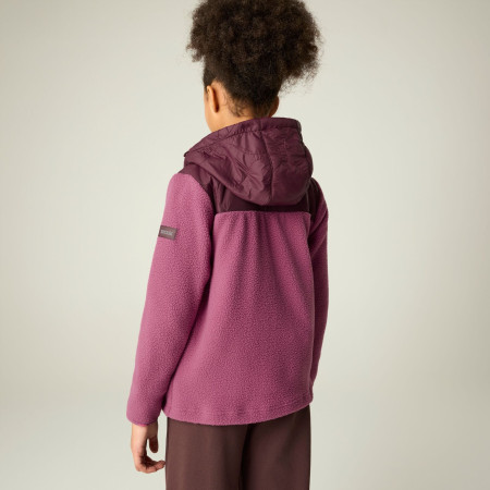 Sweatshirt enfant Regatta Myla Hybrid Jacket Fig/Violet