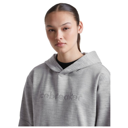 Veste polaire fonctionnelle femme Icebreaker W Mer 360 RealFleece Elemental LS Hood
