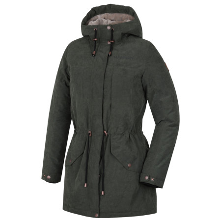 Veste d'hiver femme Hannah Esmail vert foncé Thyme