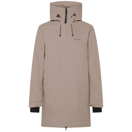 Manteau softshell femme Didriksons Eris Wns Parka beige Ash Brown
