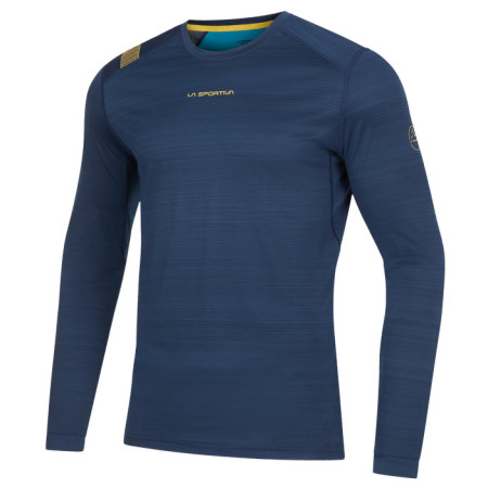 T-shirt homme La Sportiva Tour Long Sleeve M bleu foncé Night Blue/Crystal