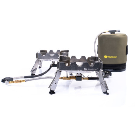 Réchaud Ridge Monkey Quad Connect Pro Full Kit