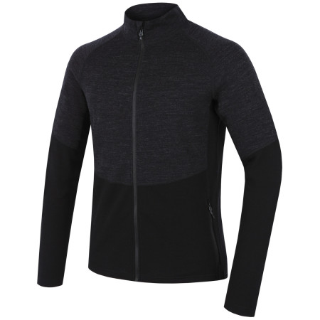 Sweat-shirt homme MOOA Merino 3D 240 noir black