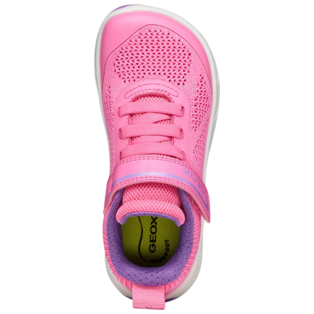 Chaussures enfant Geox J Foot-Run Girl Pink/Lavender