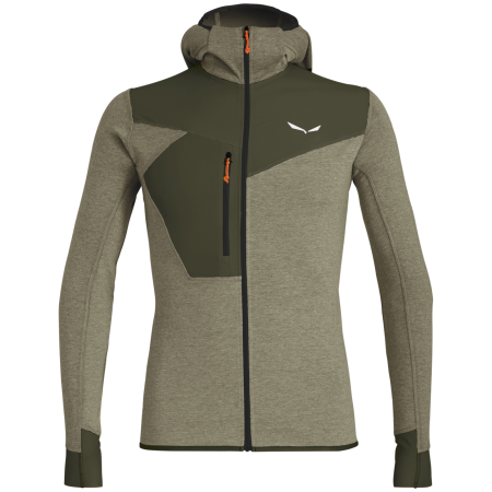 Sweat-shirt homme Salewa Puez 2 Dry M L/S Hood Fz Tee