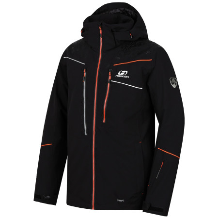 Veste de ski homme Hannah Marcos noir / orange anthracite (orange)