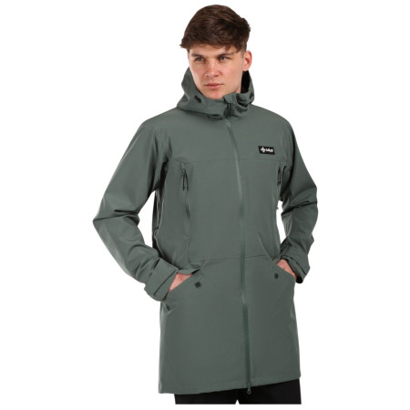Manteau homme Kilpi Ayra-M vert / gris KHK
