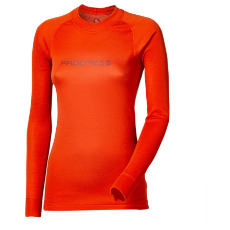 T-shirt fonctionnel femme Progress DF NDRZ PRINT orange TmMeruy/Cinnamon
