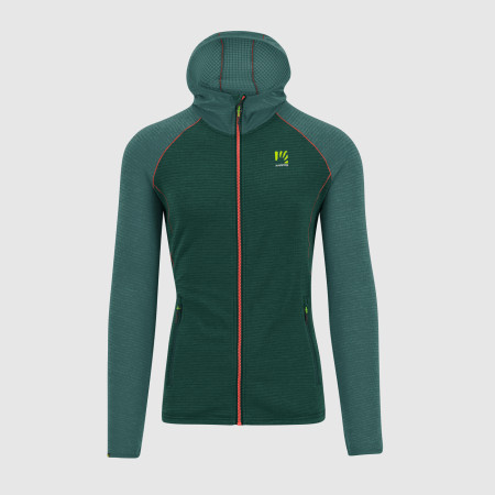 Sweat-shirt homme Karpos Ambrizzola Full-Zip Hoodie green Dark Sea/Balsam