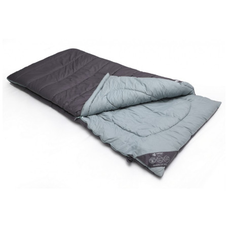 Sac de couchage - couverture Vango Shangri-La Luxe XL gris foncé shadow grey