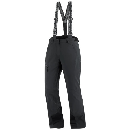 Pantalon de ski femme Salomon Brilliant Pant W noir DEEP BLACK