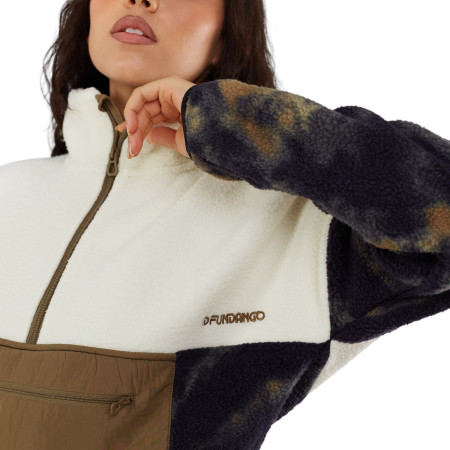 Sweat-shirt femme Fundango Riva Hybrid Pullover