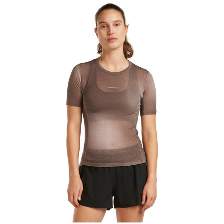 T-shirt femme Icebreaker W Mer 75 Cool-Lite Featherlight SS Crewe