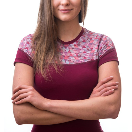 T-shirt fonctionnel femme Sensor Merino Impress (short sleeve)