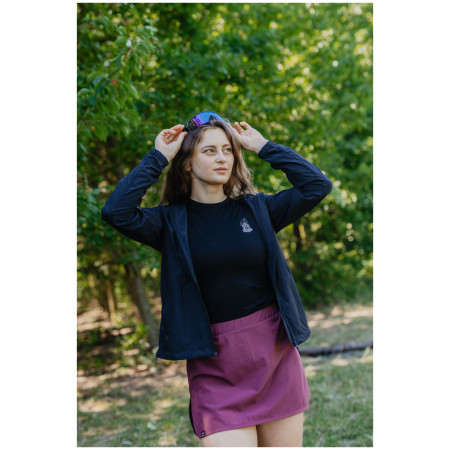 T-shirt femme Zulu Merino Fire 160 Short