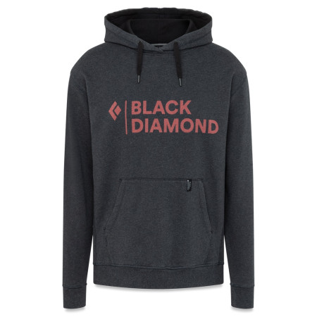 Sweat-shirt homme Black Diamond Stacked Logo Hoody vert Black Heather