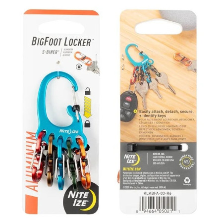 Porte-clés Nite Ize Keyrack BigFoot