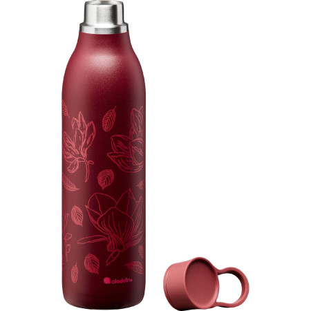 Bouteille isotherme Aladdin CityLoop Thermavac eCycle 600 ml rouge / rose Burgundy Magnolia