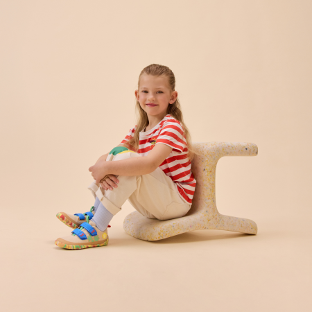 Chaussures enfant Affenzahn Sneaker Cotton Happy