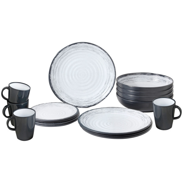 BRUNNER 0830143N.C9X Set de vaisselle de camping pour 2 personnes, Tête