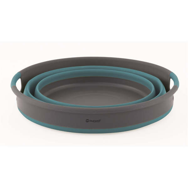 Bol Pliable Outwell Collaps Bol M - Taille Moyenne - Couleur Navy Night - Incassable Et Facile à Nettoyer - Pour Camping Ou Pique-nique