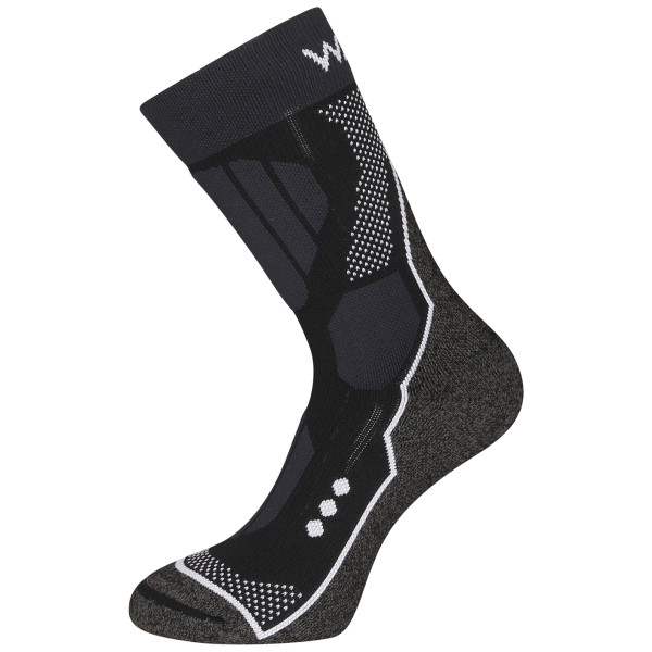 Chaussettes Warg Merino X-Country noir / blanc Black/White