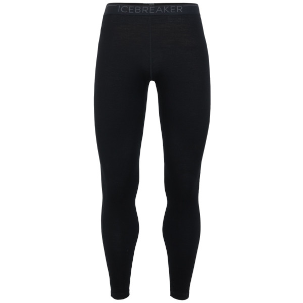 Pantalon sous-vêtement homme Icebreaker Mens 260 Tech Leggings vert Black