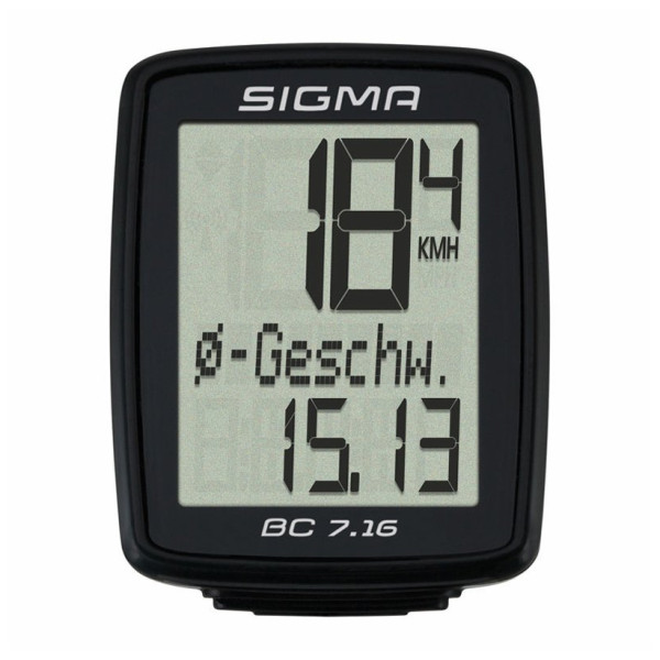 Compteur vélo Sigma BC 7.16 drátový