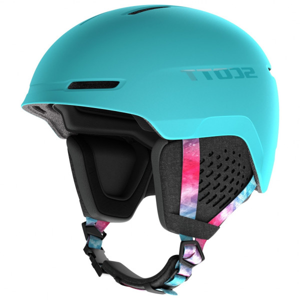 Casque de ski Scott Track bleu clair CyanBle/Pink