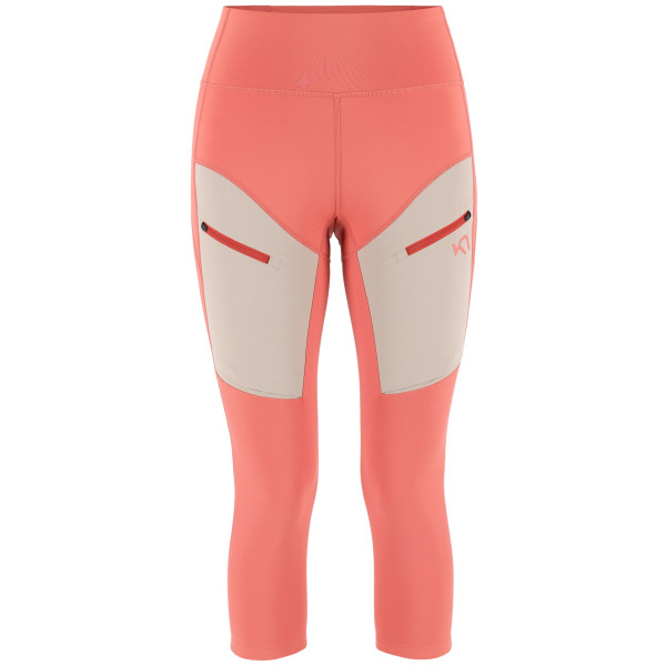 Leggings 3/4 femme Kari Traa Ane Hiking Capri rose Cedar