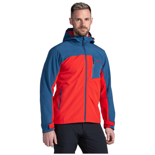 Veste softshell homme Kilpi Ravio rouge / bleu red