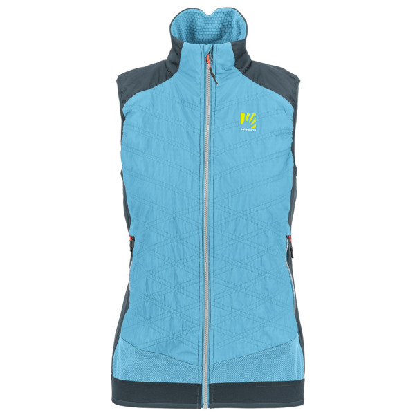 Gilet femme Karpos Alagna Plus Evo W Vest bleue Blue Atoll/Dark Slate