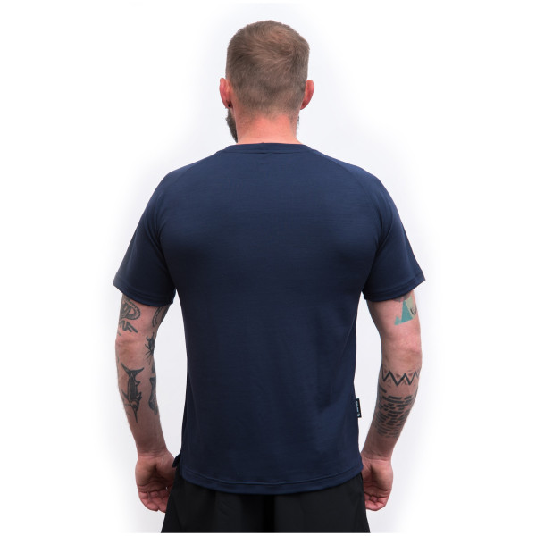 T-shirt fonctionnel homme Sensor Merino Blend Typo