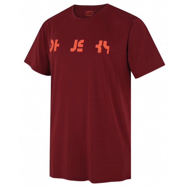 T-shirt homme Husky Thaw M rouge Bordo