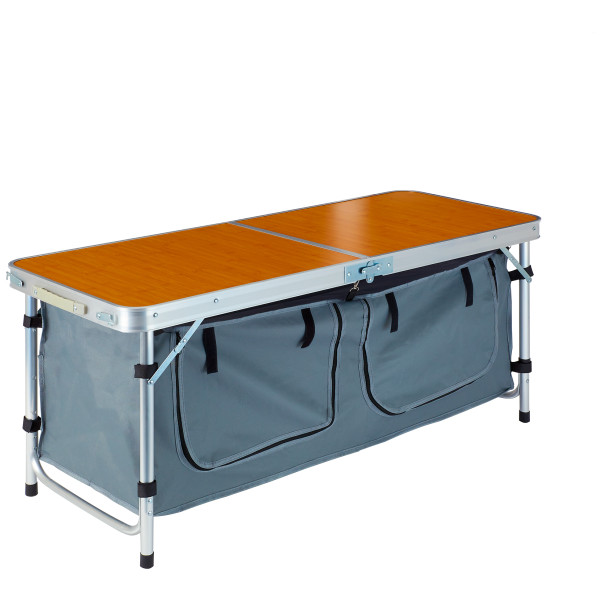 Table de cuisine Zulu Sorgo gris claire