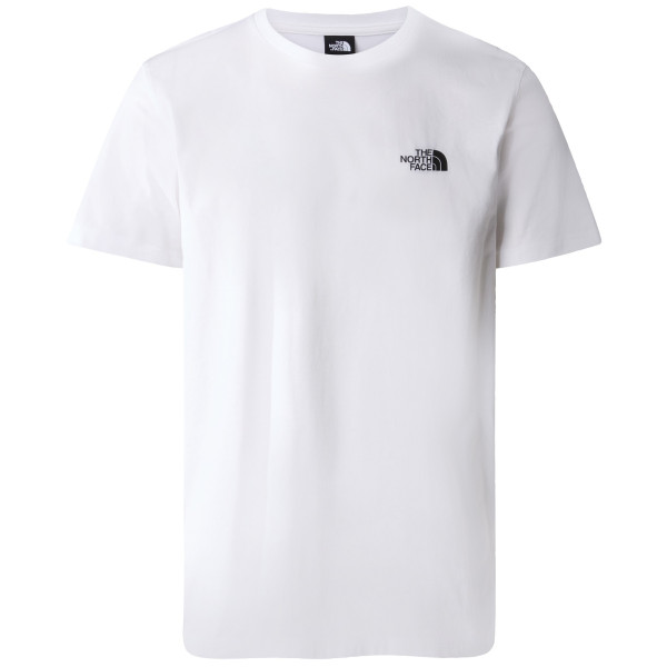 T-shirt homme The North Face M S/S Simple Dome Tee blanc Tnf White